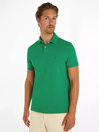 TOMMY HILFIGER | Poloshirt coupe regular | grün